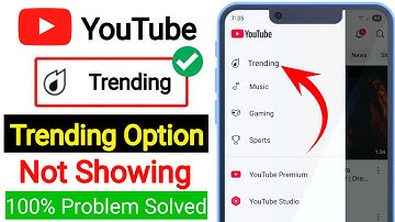 How To  Fix Youtube Trending Option Not Showing Problem || Trending Option On YouTube