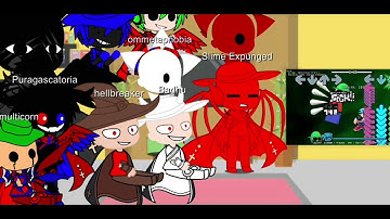 FNF PhoneBreakers React To Epítome And GlitchCorn