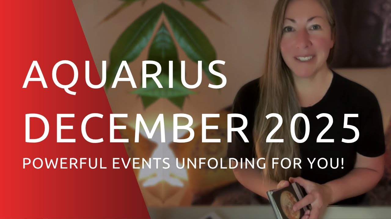 Водолей, декабрь 2025! Вас ждут важные события. 