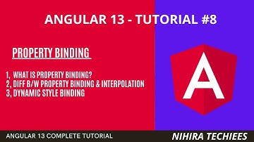 Property binding in angular | diff b/w interpolation & property binding | angular 13  tutorial #10