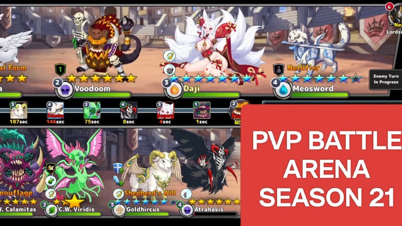 [NEO MONSTERS]|| PVP BATTLE ARENA SEASON 21 || SPECIAL RULES ARENA BATTLE ||