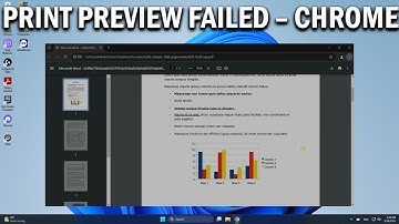 How To Fix Print Preview Failed Error in Google Chrome - Easy Fix