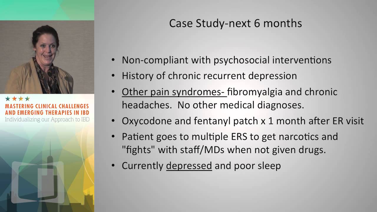 The IBD patient in pain