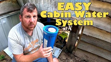 Off-Grid Water System: From Rainwater Collection Totes to Cabin Plumbing