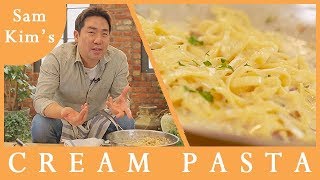 샘킴's 크림 파스타 [Chef Sam Kim's Break Time Recipe] Cream Pasta .ep21