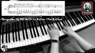 Burgmüller Op. 100 No. 23: Le Retour (The Return) (F. Burgmüller)