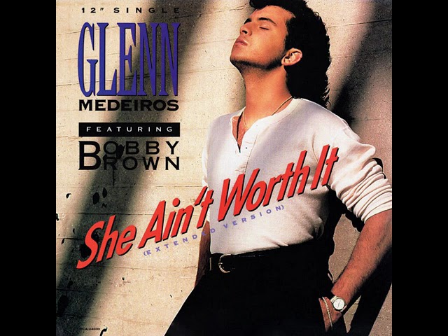 CDSプロモ GLENN MEDEIROS She Ain't Worth It Glenn Medeiros Featuring Bobby Brown – She Ain't Worth It – Vinyl