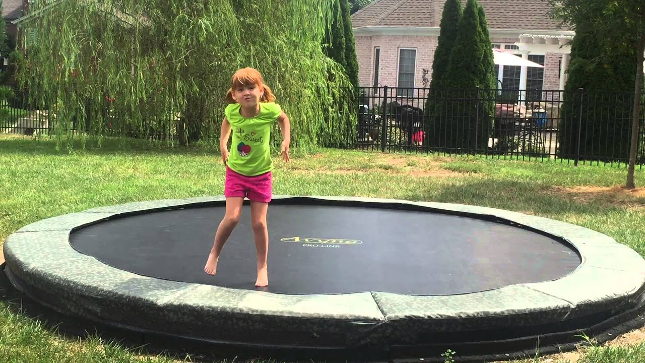 Avyna Pro-Line In Ground Trampolines USA - YouTube