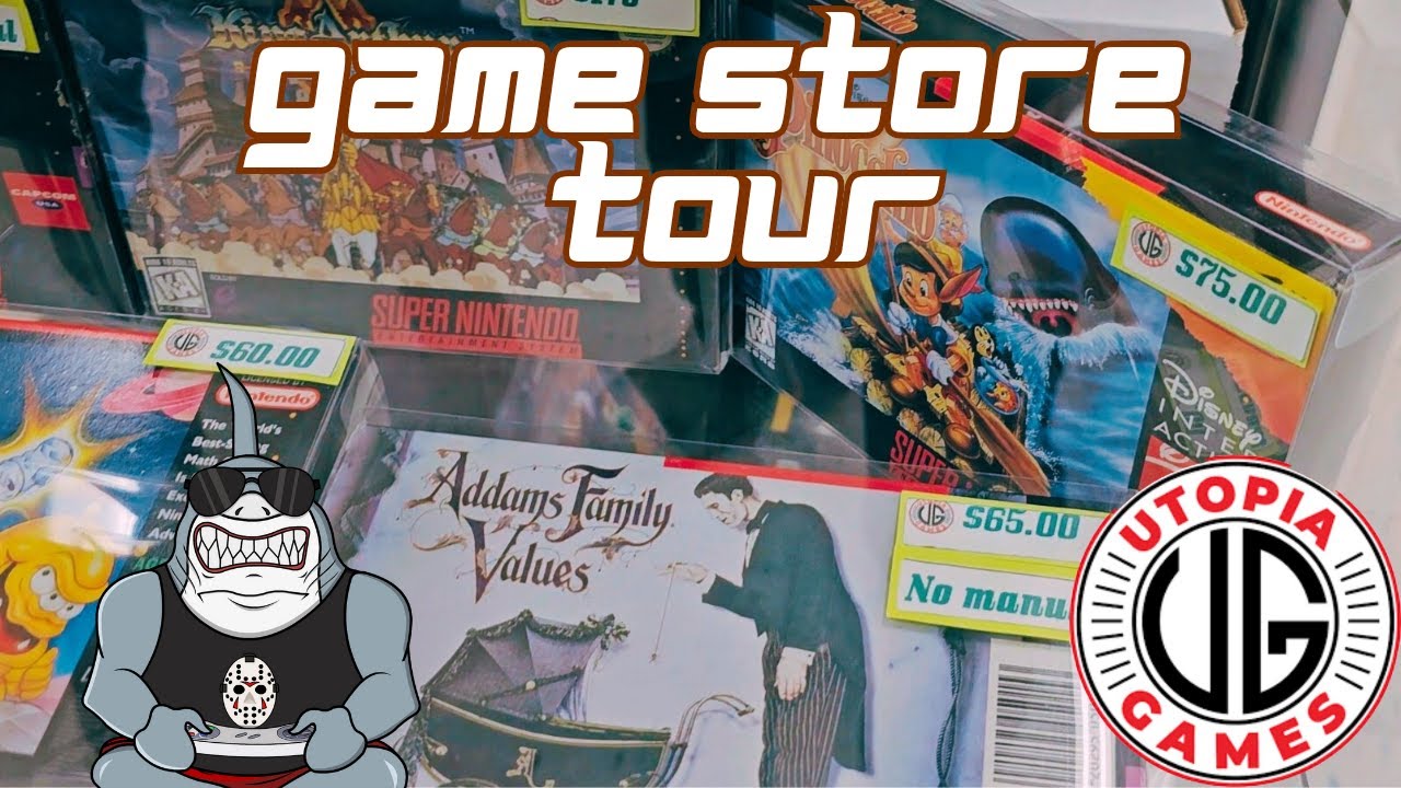 The most pristine game store I've ever visited!