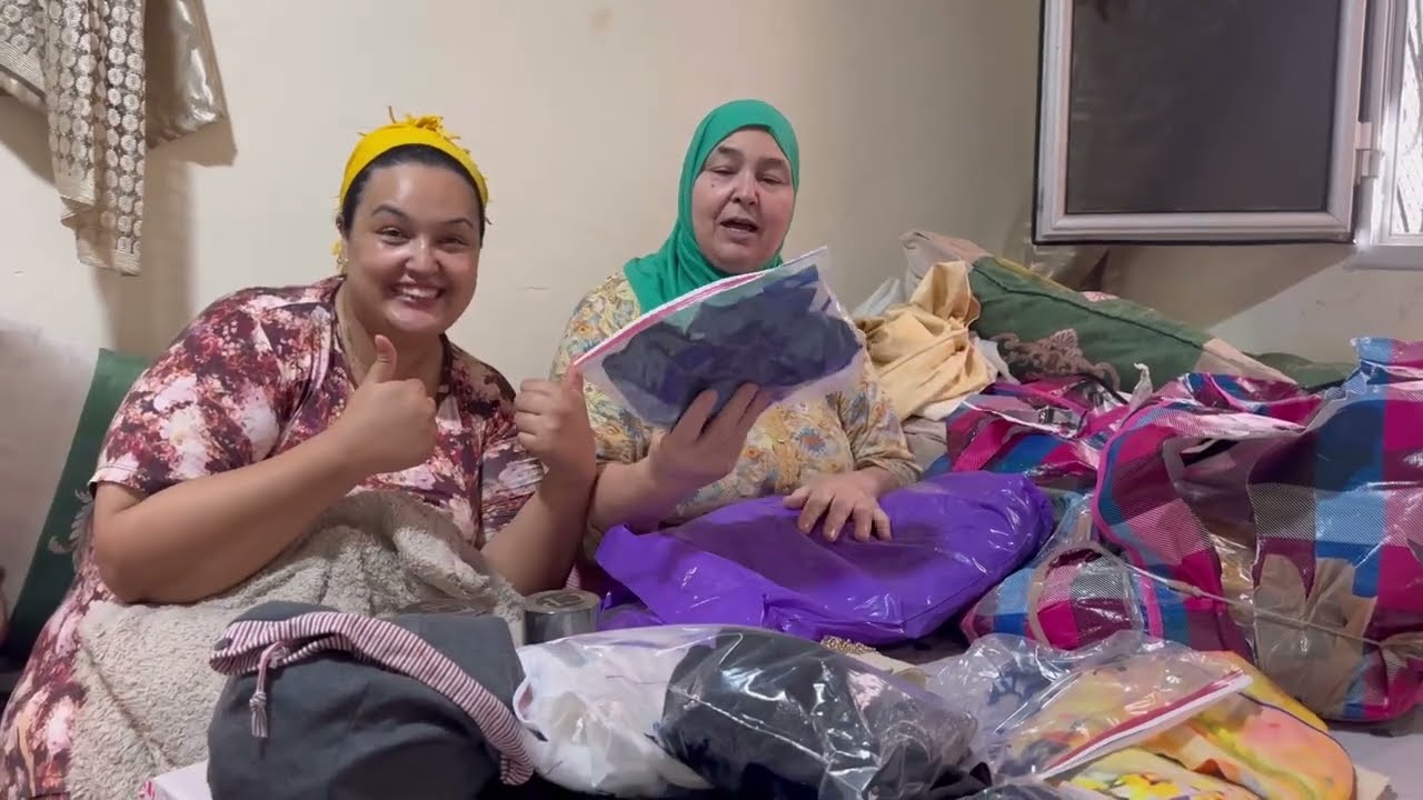 كدوات من فرنسا 🇫🇷 كولشي فرحان فاتي  🫣وغارة من البنات بغات كولشي 😡ليها حلويات 🍫