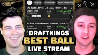 DraftKings Best Ball Live Stream w/ Sackreligious