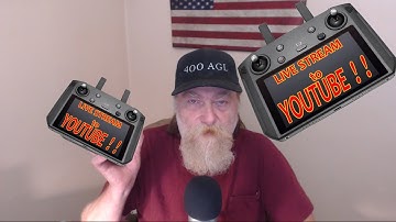 HOW TO Live Stream to YOUTUBE via DJI Smart Controller using RTMP CUSTOM Settings Under 1,000 Subs