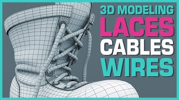 Maya Hard Surface Basics: 3D Modeling Laces, Cables and Wires