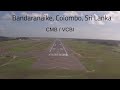 Cockpit view Boeing 757 landing at Colombo, Sri Lanka