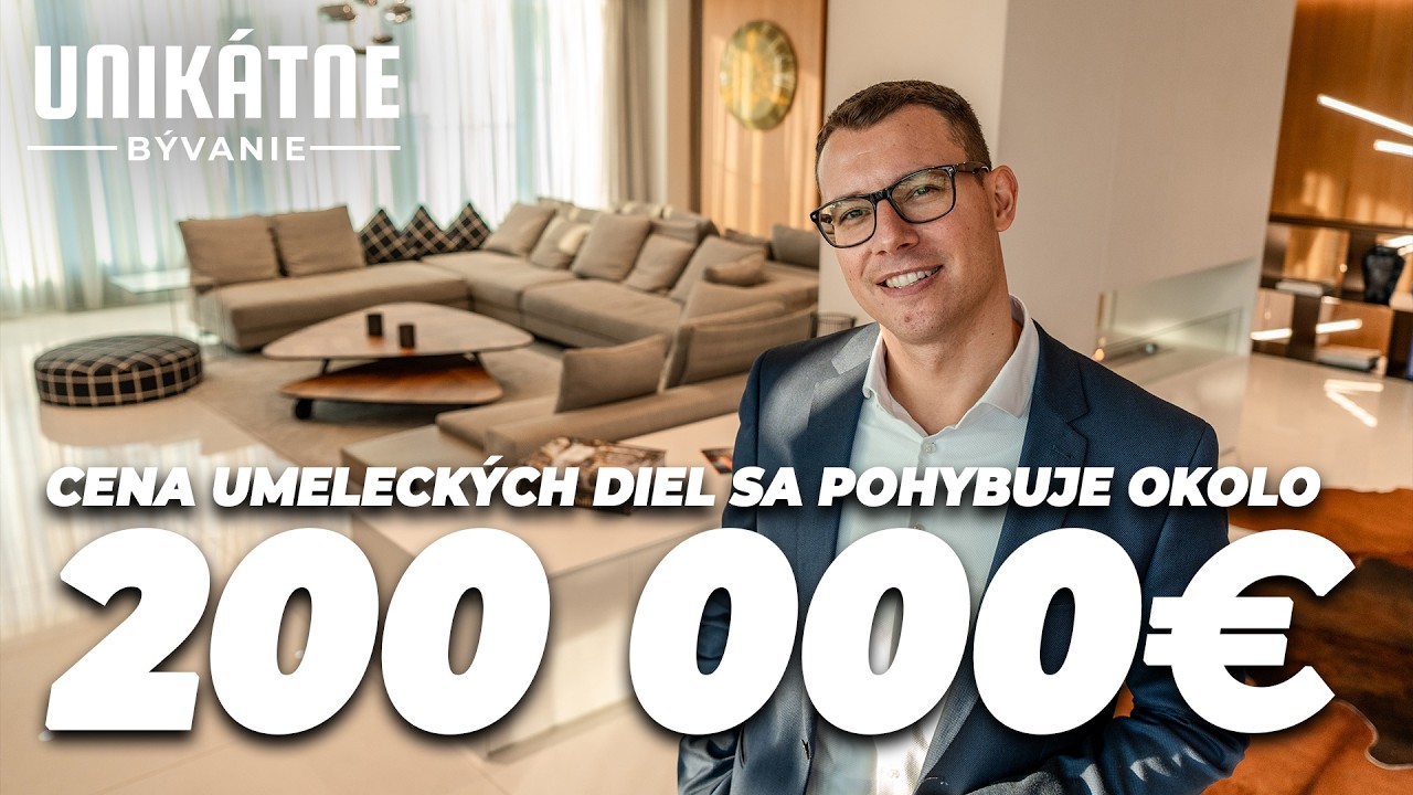 Luxusný 520 m² PENTHOUSE priamo v Eurovea: terasa, vírivka a 7 m dlhý kuchynský ostrov