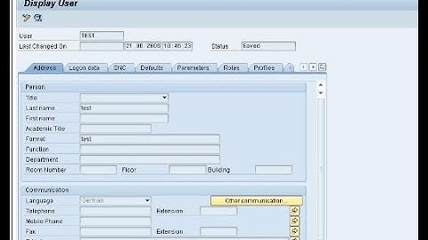 SAP ECC-  USER MANAGEMENT(SU01,SU10) and Role Maintenance (PFCG)