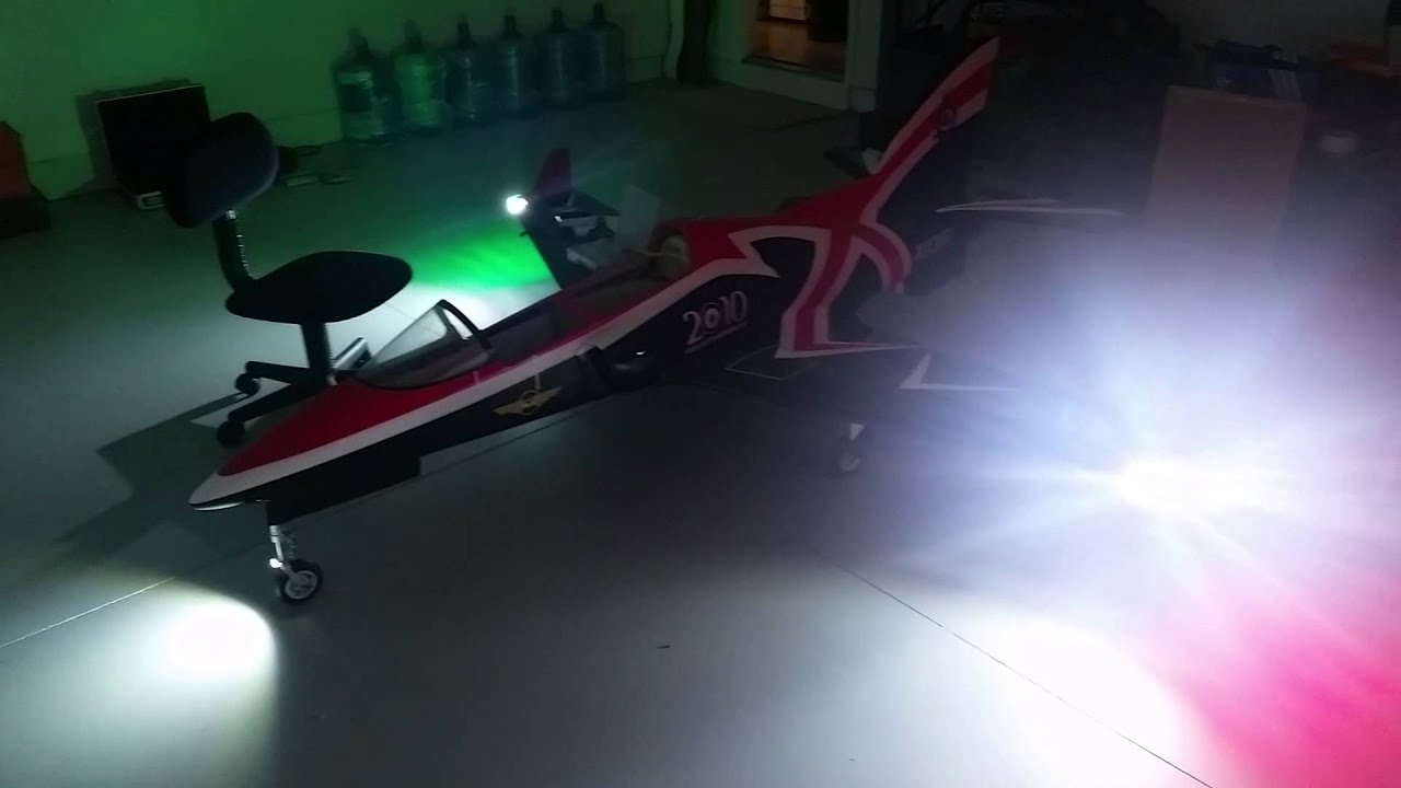 skymaster viperjet 2 6m with unilight lights youtube rc aircraft navigation lights