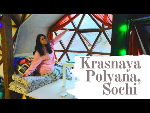 Staying in a Haunted Igloo? || Krasnaya Polyana, Russia || Making Dal-Khichadi || Snow Momo