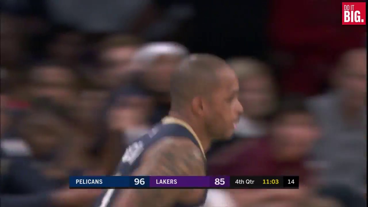 lonzo ball injury Jameer Nelson's First Game as a Pelican - 10/22/17