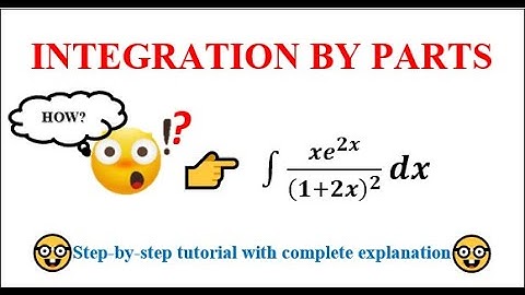 Integrate xe^(2x)/(1+2x)^2