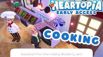 Cooking in Heartopia (early access cozy game) #heartopia 