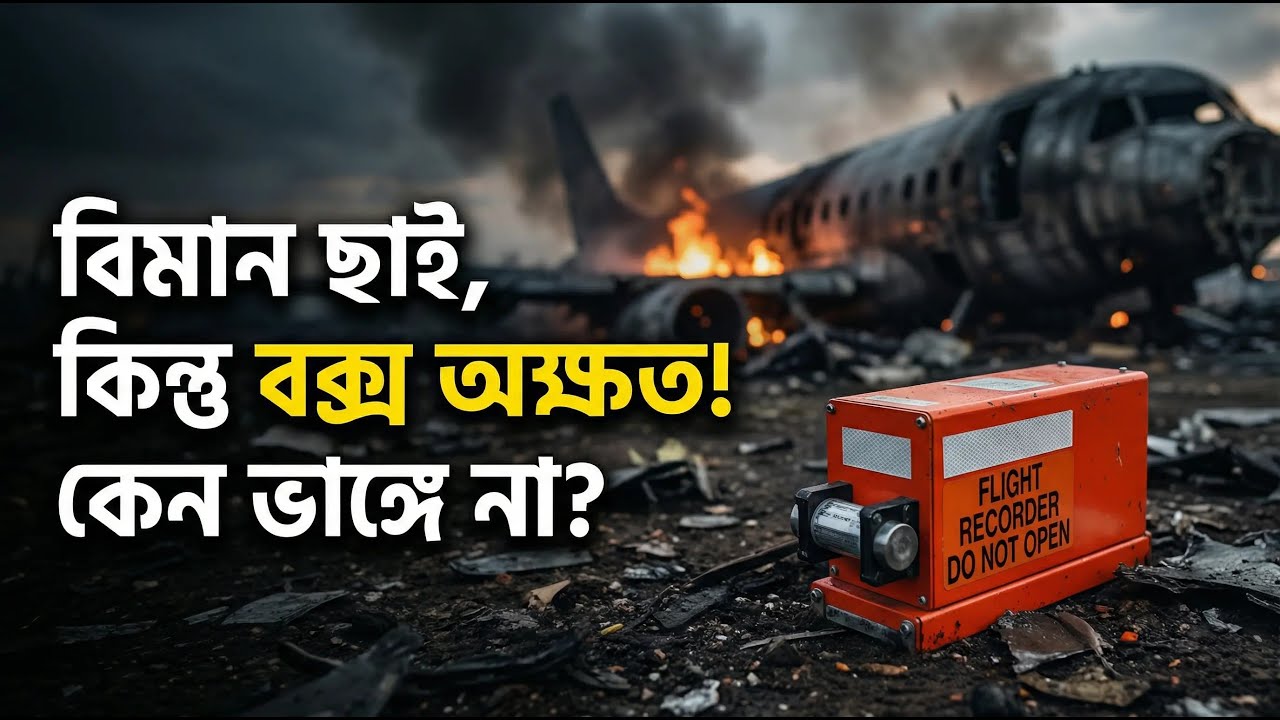 The Indestructible Black Box বিমান দুর্ঘটনার একমাত্র সাক্ষী (ua electric)