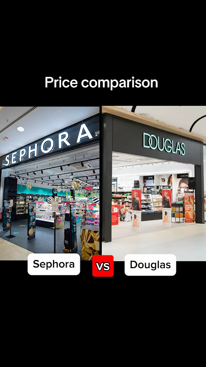 Sephora vs Douglas. What’s you fav store? #sephora #douglas #haul #pricecomparison #makeup #beauty