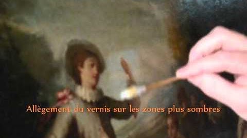 Restaurer un tableau ancien