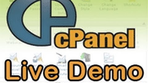 CPanel Demo Link - Try Full Featured Demo Of CPanel