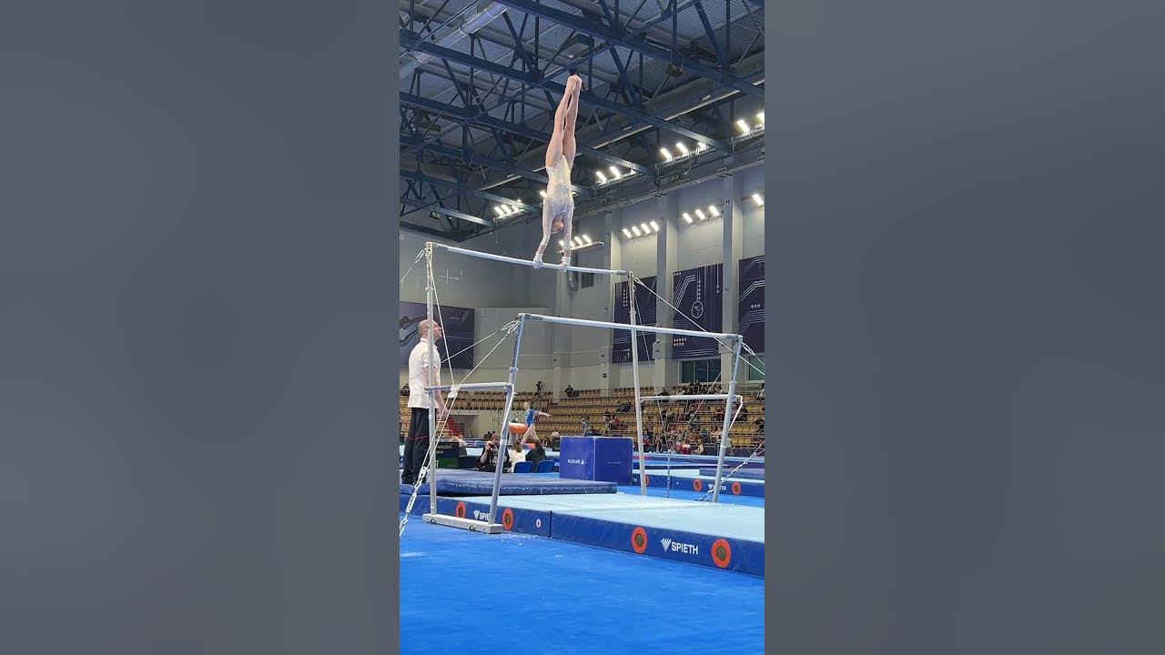 Спортивная гимнастика разновысокие брусья Мельникова