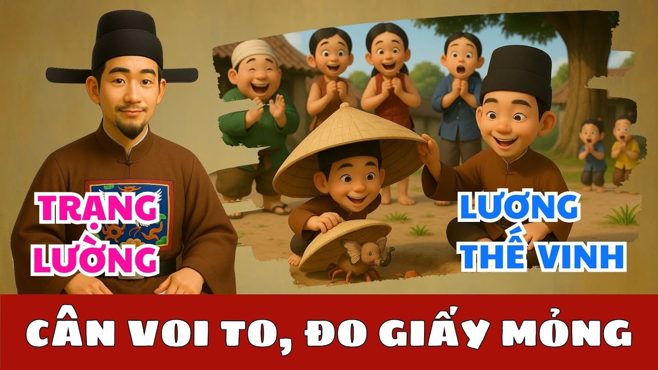 Trạng Lường Lương Thế Vinh: Cân voi to, đo giấy mỏng khiến sứ Tàu bái phục | Trí tuệ Việt xưa