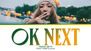 Watch Hwasa Ok Next video