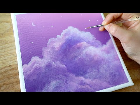 How to Make Purple Acrylic Paint - What Colors to Mix