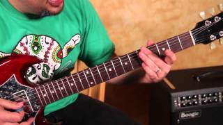 Video thumbnail of "How to Play up and down the Neck with the Pentatonic Scale -  STEP ONE !"
