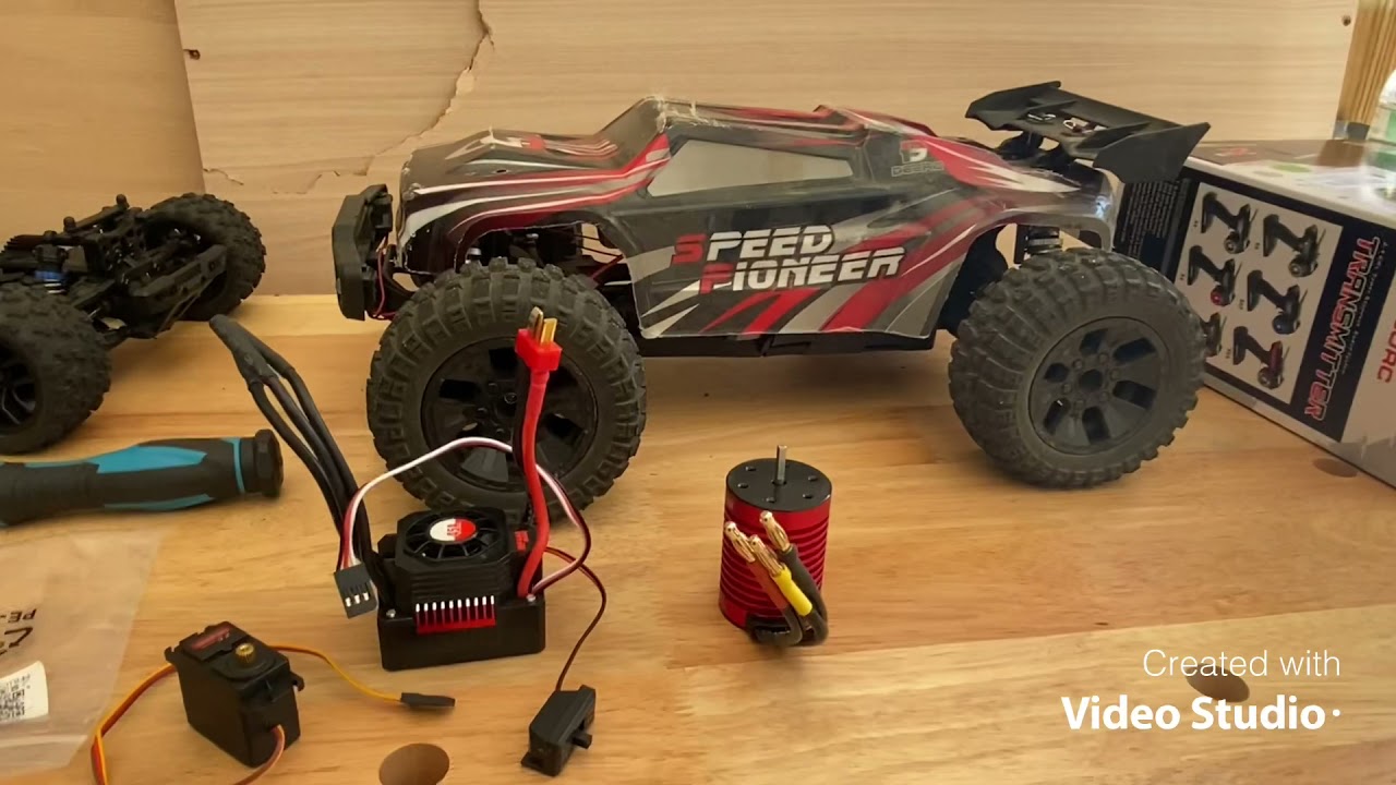 DEERC 9206 brushless! - YouTube