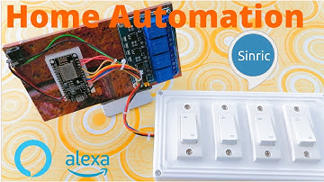 Alexa Voice Enabled |Control with Manual Switch | Home Automation using Nodemcu |Sinric Applet