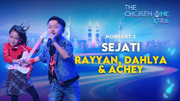Duo Cilik Paling Bertenaga! 🔥 | Rayyan, Dahlya & Achey | The Chosen One Xtra Konsert 2