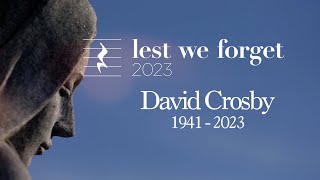 LWF2023 - David Crosby / "Feel A Whole Lot Better"