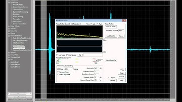 Adobe Audition 1.5 Noise Reduction