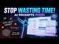 Stop Wasting Time with AI Prompts! 🚀 AgenPrompt Demo (Organize, Generate & Test in Seconds)