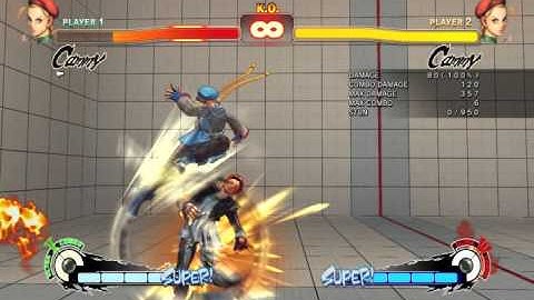 SSFIV: Cammy - Crossup hooligan divekick after DP FADC U1