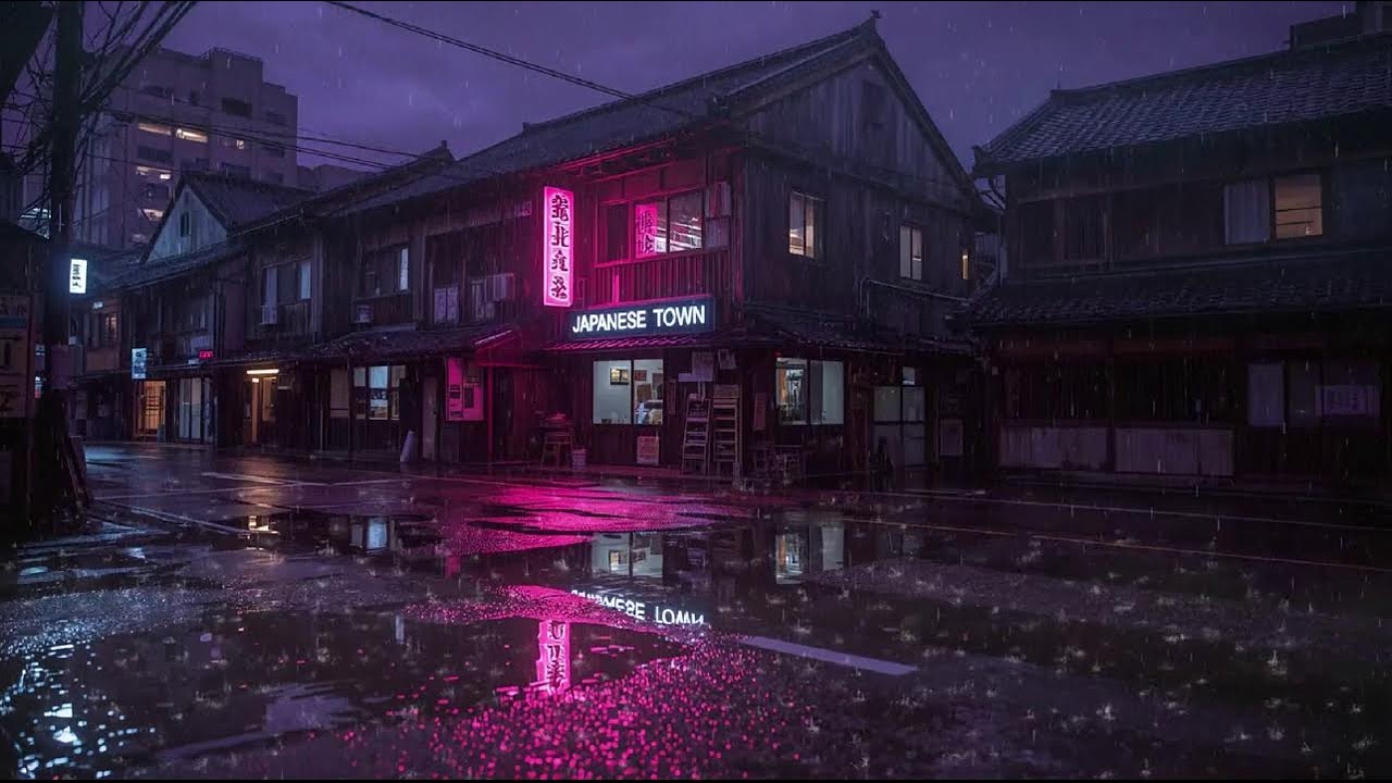 Rainy Night Lofi Mix 🌙 Calm Chillhop Beats to Relax, Study & Sleep #66
