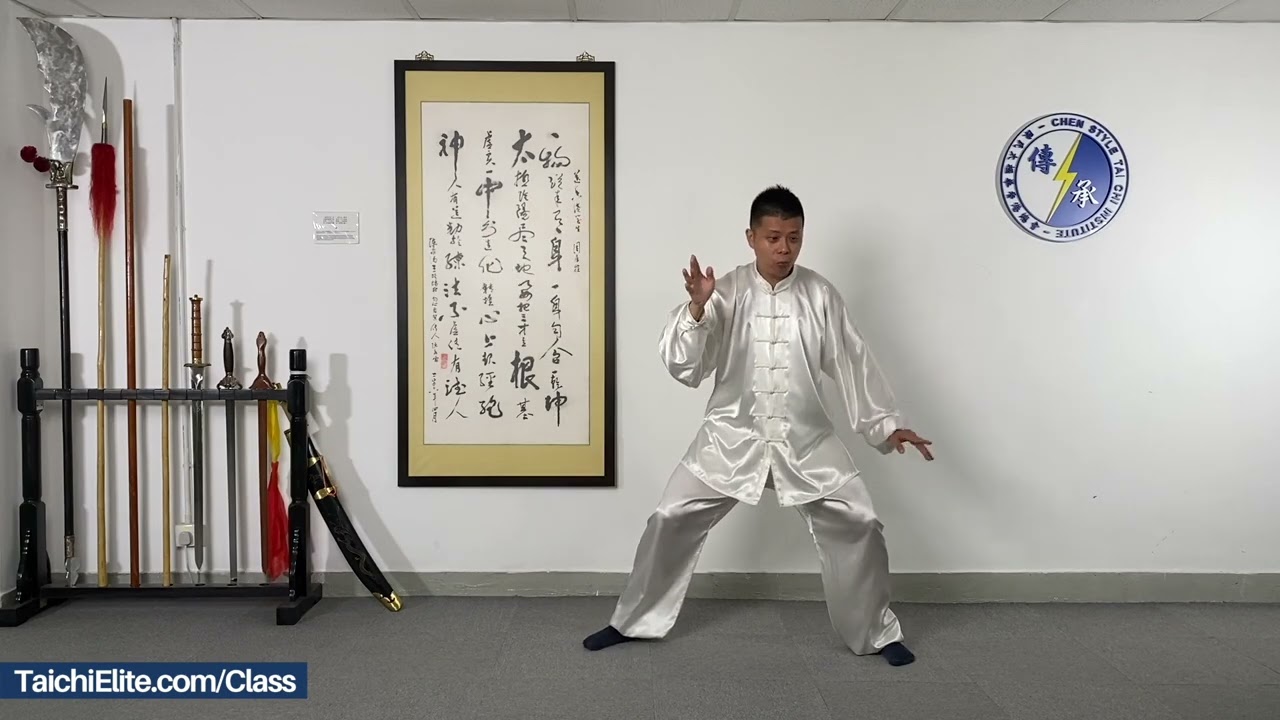43.Chen Style Tai Chi - Old Fram First Routine 74 form (Lao Jia Yi Lu)  -  Front Trick