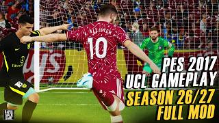 PES 2017 UCL GAMEPLAY PATCH 2026/2027 - LIVERPOOL VS ATLETICO MADRID - PES 2017 PC GAME