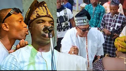 See Obesere Reaction As 70 Yr Old Chief Bamidele Ojo Show Off His Dance Moves On His Birthday