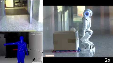 Teleopering Nao Robot with kinect (Picking up objects) - PLG Group - Uc3m