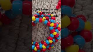 Hot to make a rotating cuff! #kandi #kanditutorial #rotatingcuff #tadc #cainetadc