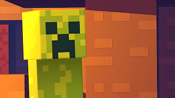 creeper? aw man. (Minecraft Animation)