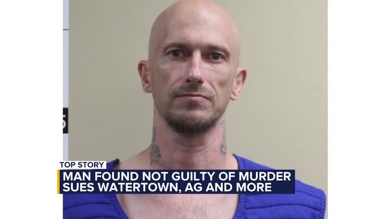Man who was found not guilty in murder case sues Watertown - YouTube