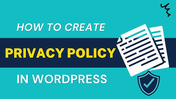 How to Create Privacy Policy Page in WordPress | Terms & Conditions page FREE